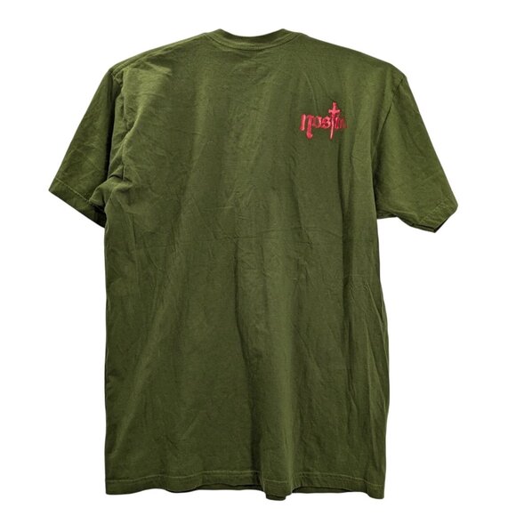 Nostic Grim Reaper Men Size XL Graphic Tee Gothic Skeleton Streetwear Grunge Y2K - Picture 2 of 9